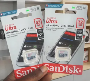SanDisk 32GB Ultra Micro SDHC UHS-I Memory Card