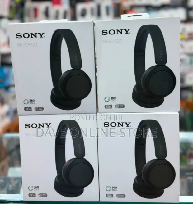 Sony WH-CH520 Wireless Headphones - 1