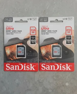 SanDisk 256GB SDXC UHS Speed Class 3 Memory Card