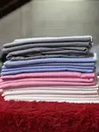 4 Piece Cotton Bedsheet Set (4x6, 5x6, 6x6) - 1