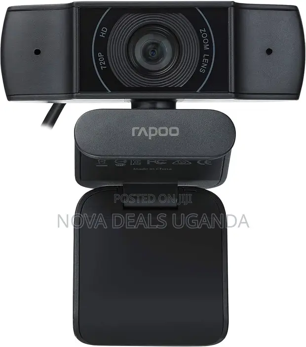 Rapoo C200 720p HD Webcam with Dual Noise Reduction Mic - 1