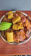 Chicken Lusaniya Combo with Drinks - 5