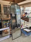 VIP Self Standing Mirror - Black Aluminum Frame - 1