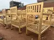 Bending Double Decker Bed - Omusambya Wood - 2