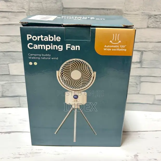 Portable Standing Camping Fan - 1
