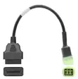 6-Pin Bajaj Motorcycle OBD2 Adapter Cable - 2