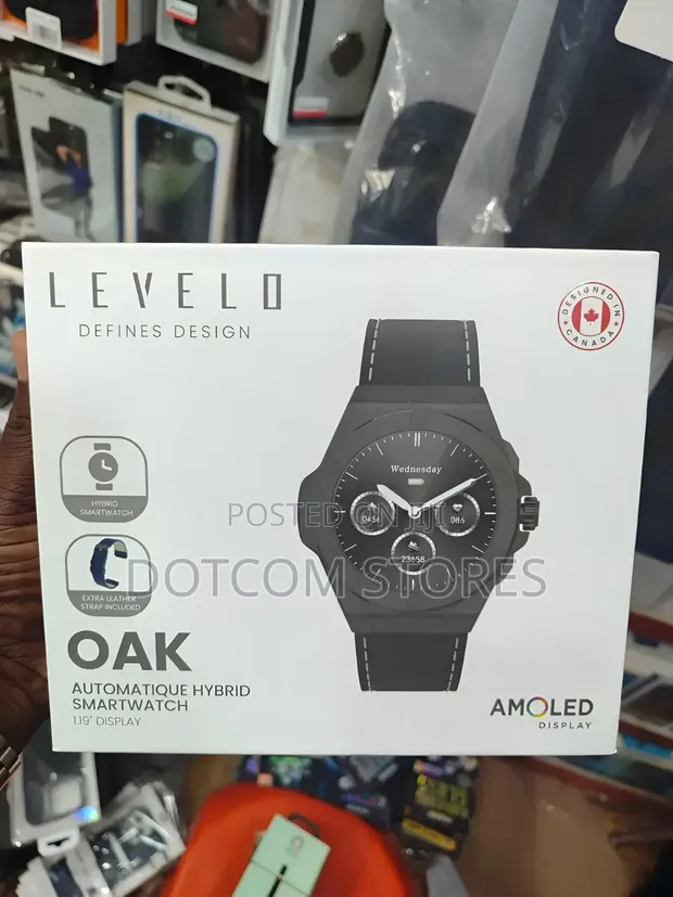 Levelo Oak Automatique Hybrid Smart Watch - 1