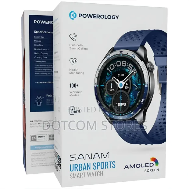 Powerology Sanam Urban Sport Smart Watch - 1