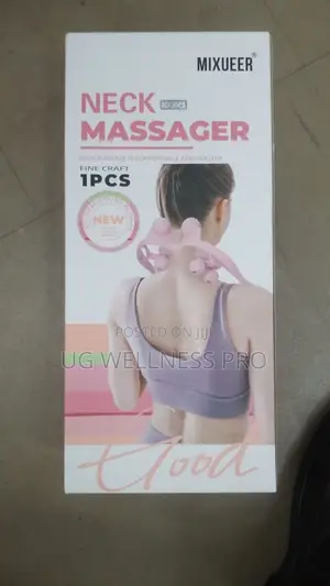 Manual Roller Neck Massager - Cervical Shoulder Relief Tool