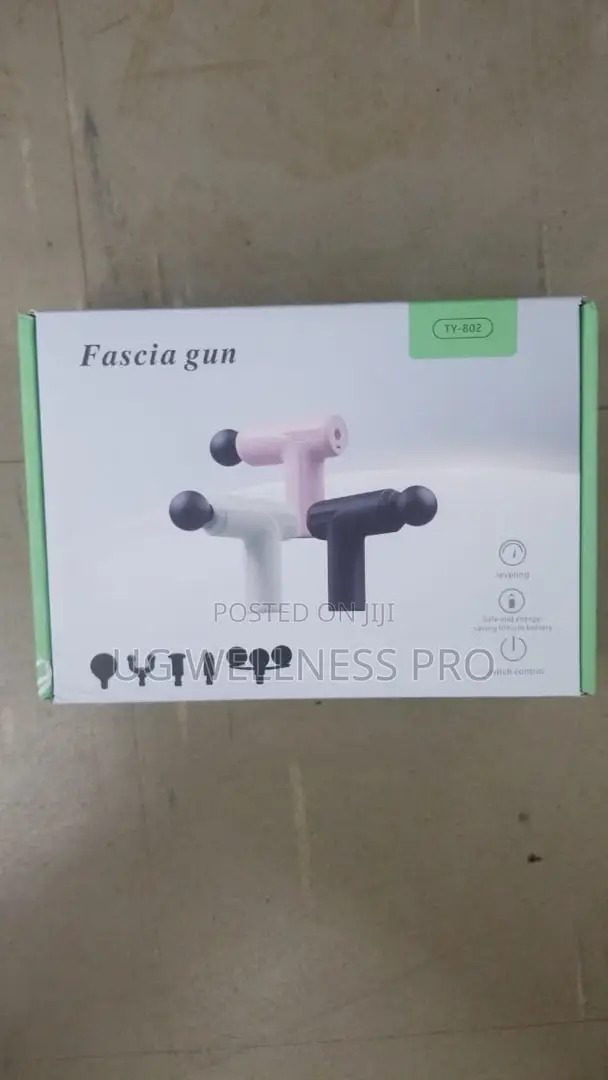 Portable Deep Tissue Fascia Massage Gun - 5 Heads - 1