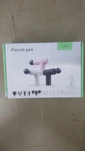 Portable Deep Tissue Fascia Massage Gun - 5 Heads