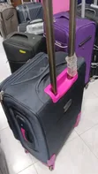 Medium Compartment Suitcase - Black - 1