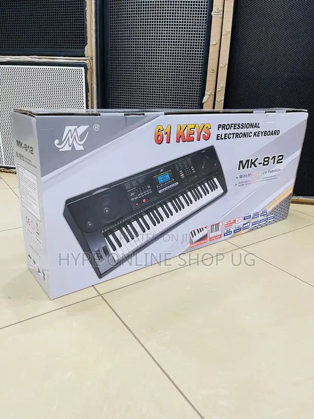 Brand New Professional Electronic Keyboard MK-813 - 1
