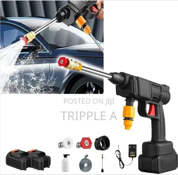 High Pressure Car Washer with 2 Batteries - 1