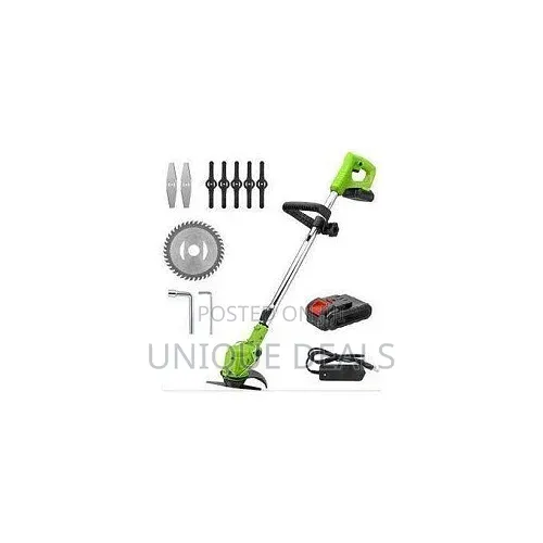 DURABLE 12V Rechargeable Rotary Electric Lawn Mower - 1
