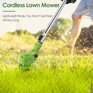 DURABLE 12V Rechargeable Rotary Electric Lawn Mower