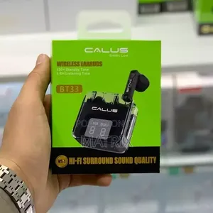 Calus BT33 Wireless Earbuds with Transparent Charging Case