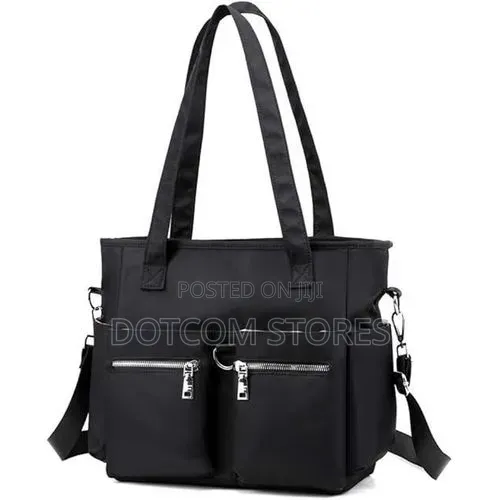 Generic Multi Pocket Soft Nylon Shoulder Bag - 1