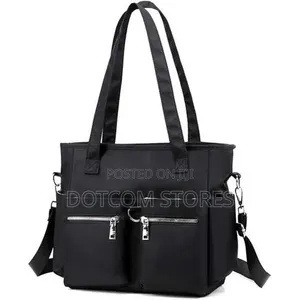 Generic Multi Pocket Soft Nylon Shoulder Bag