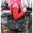 Generic Multi Pocket Soft Nylon Shoulder Bag - 2