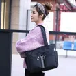 Generic Multi Pocket Soft Nylon Shoulder Bag - 4