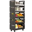 Standing Kitchen Service Cart Organizer - 1