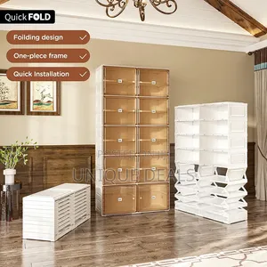 Portable Stackable Shoe Rack Organizer