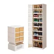 9 Tier Foldable Stackable Shoe Rack Organizer - 1