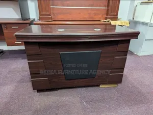 120cm Office Table with Attached Drawers