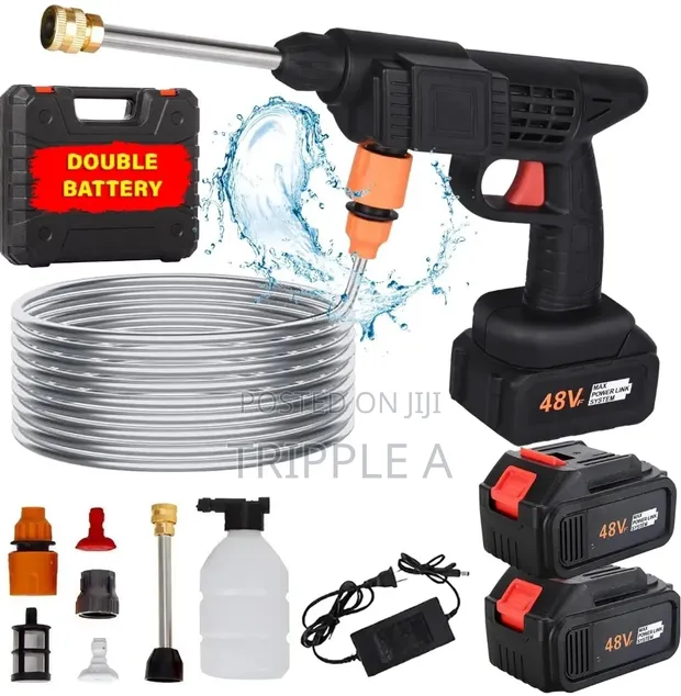 Unique Cordless Electric High Pressure Water Spray Gun - 1