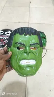 UK Used Plastic Character Masks (Iron Man, Hulk, Black Panther) - 2
