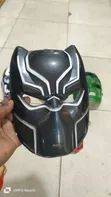 UK Used Plastic Character Masks (Iron Man, Hulk, Black Panther) - 3
