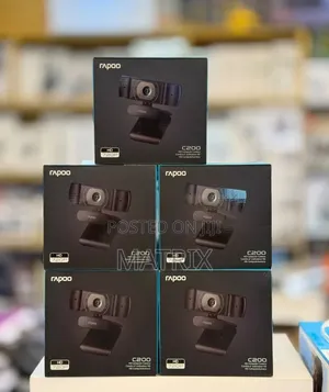 Rapoo C200 720p HD Webcam with Microphone