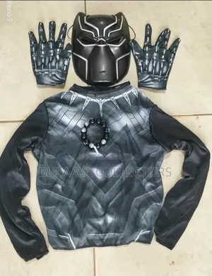 UK Used Black Panther Costume Set for Kids