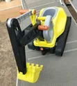 UK Used Yellow & Black Children's Ride-on Excavator Toy - 3