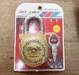 Mindy Antique Zinc Alloy Padlock with 4 Keys (70mm) - 1