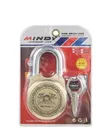 Mindy Antique Zinc Alloy Padlock with 4 Keys (70mm) - 4