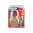 Mindy Antique Zinc Alloy Padlock with 4 Keys (70mm) - 5