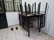 Imported Glass-Top Dining Table - 4 Seater - 3