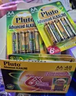 48 Piece Pluto Alkaline AA Batteries - 1.5V LR6 - 4