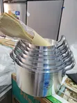 Aluminum Saucepan Set (7 Pieces) - 1
