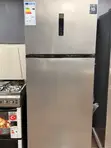 Chiq 150L Double Door Top Freezer Refrigerator - Silver - 2