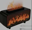 Fireplace Aroma Diffuser with Simulated Flame - 2