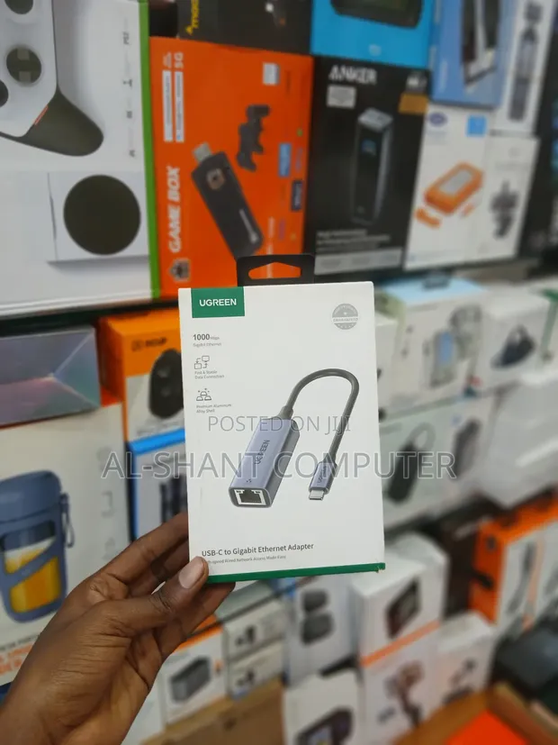 Ugreen USB-C to Gigabit Ethernet Adapter - 1