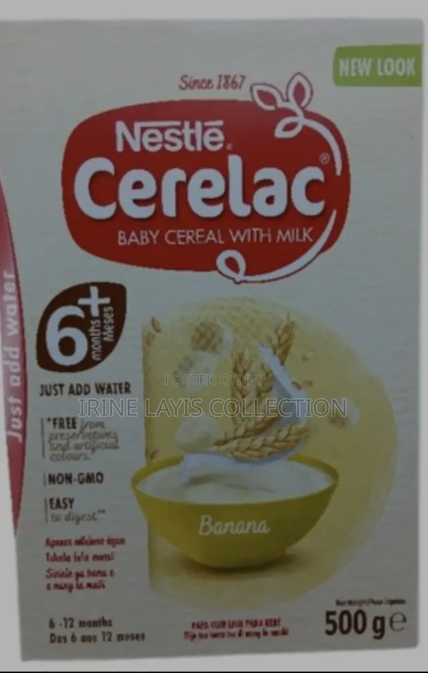 Nestle Cerelac Baby Cereal with Milk - Banana Flavor - 1