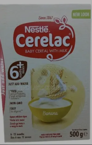 Nestle Cerelac Baby Cereal with Milk - Banana Flavor