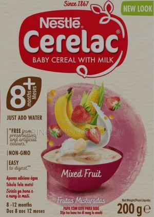Nestlé Cerelac Baby Cereal with Milk, Mixed Fruit, 200g