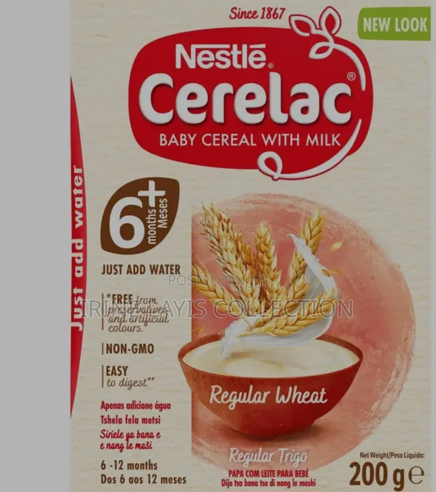 Nestlé Cerelac Baby Cereal - Regular Wheat, 200g - 1