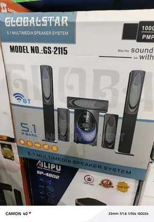 Globalstar 5.1 Multimedia Speaker System GS-2115