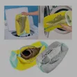 Microfiber Shoe Washing Bags - Adam Home - 1